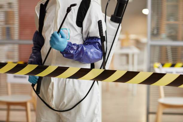 Professional Blood Cleanup technician working in Clinton, SC